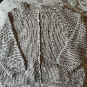 Dressbarn 67% Silk Cardigan sz Large